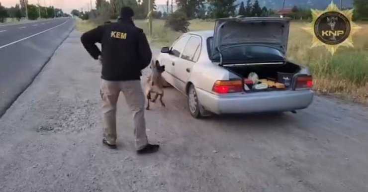 Kütahya’da uyuşturucu operasyonunda Thor’un başarısı: 2 tutuklama