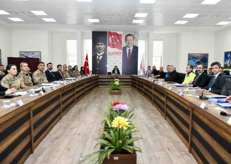 Tunceli’de asayiş ve güvenlik toplantısı