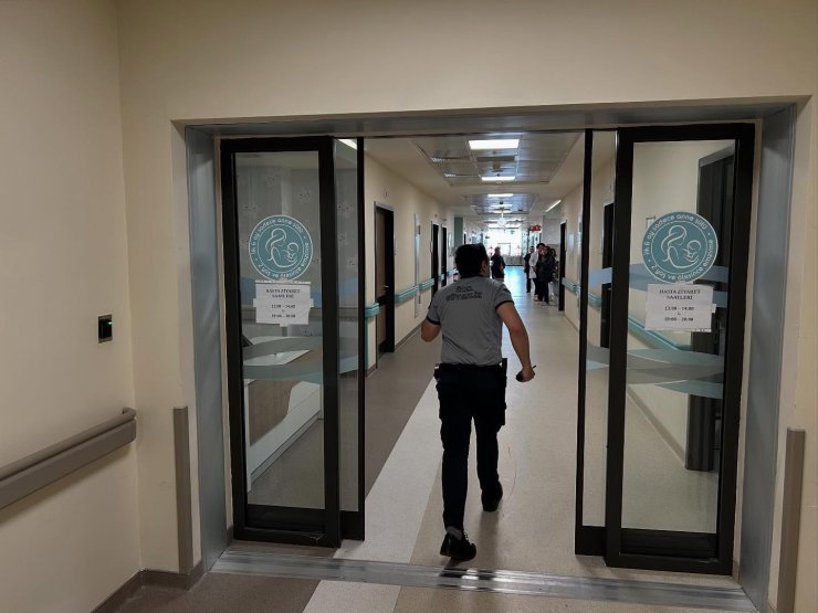 Kütahya Şehir Hastanesi’nde "Pembe Kod" tatbikatı gerçekleştirildi