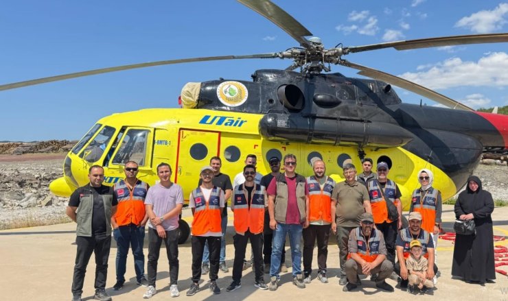 Tavşanlı’da AFAD gönüllülerine orman yangını eğitimi verildi