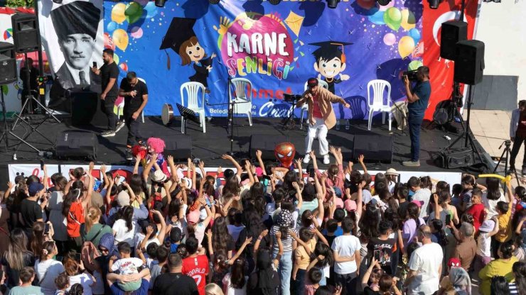 Kırıkkale’de Karne Şenliği renkli görüntülere sahne oldu