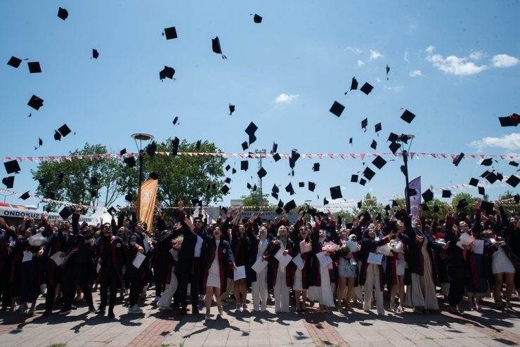 OMÜ İTBF’de mezuniyet töreni coşkusu