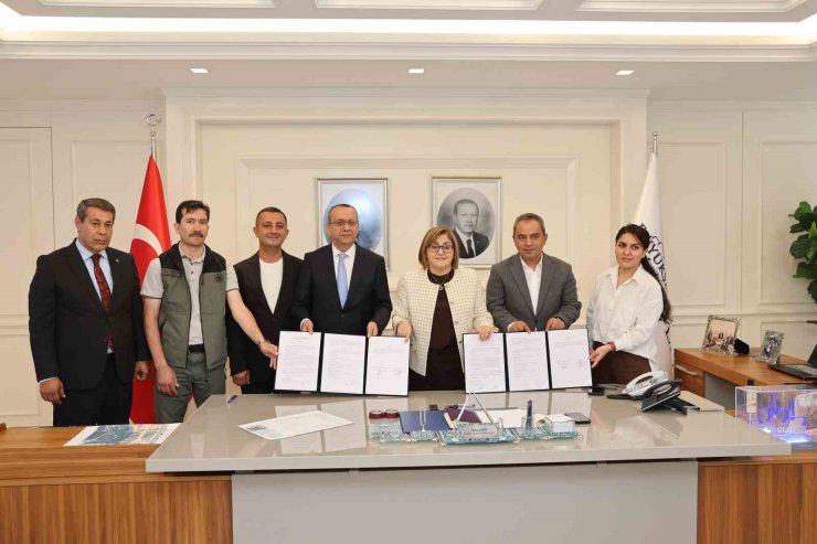 Gaziantep büyükşehir’den yeni yeşil alan çalışması