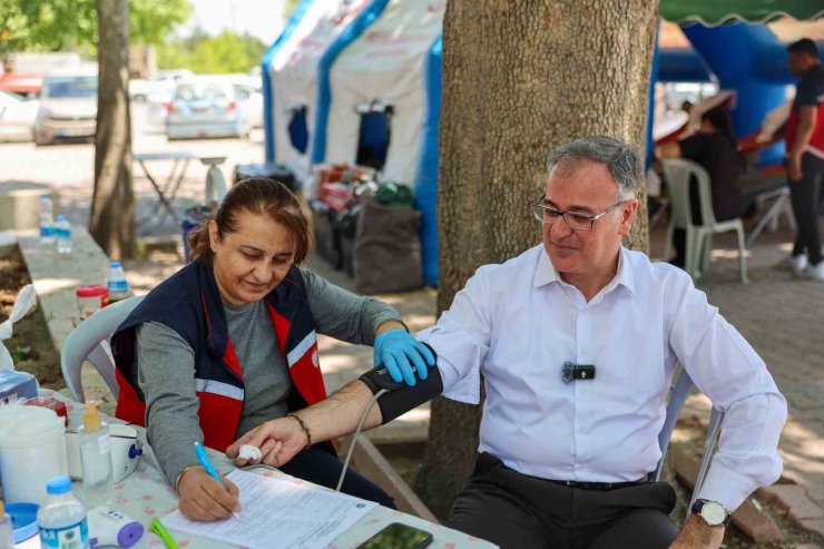 Başkan Özdoğan’dan Vatandaşlara ’kan bağışı’ çağrısı