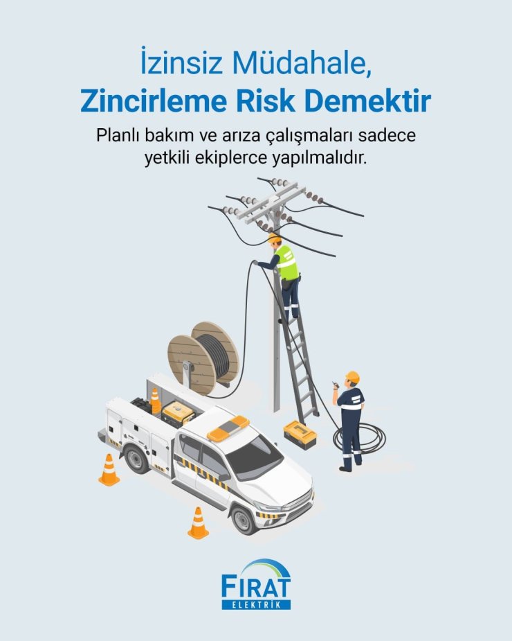 Fırat EDAŞ’tan hayati uyarılar ve kesintisiz enerji için önemli bilgilendirme