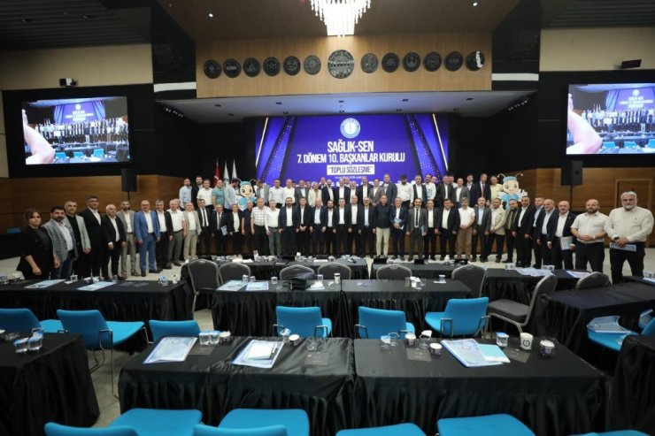 Sağlık-Sen Başkanlar Kurulu ‘Toplu Sözleşme’ gündemiyle toplandı