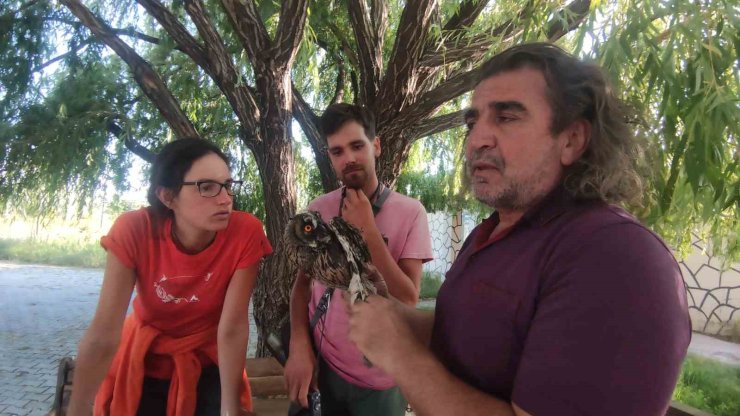 İtalya’dan Van’a geldiler, doğaya kuş saldılar