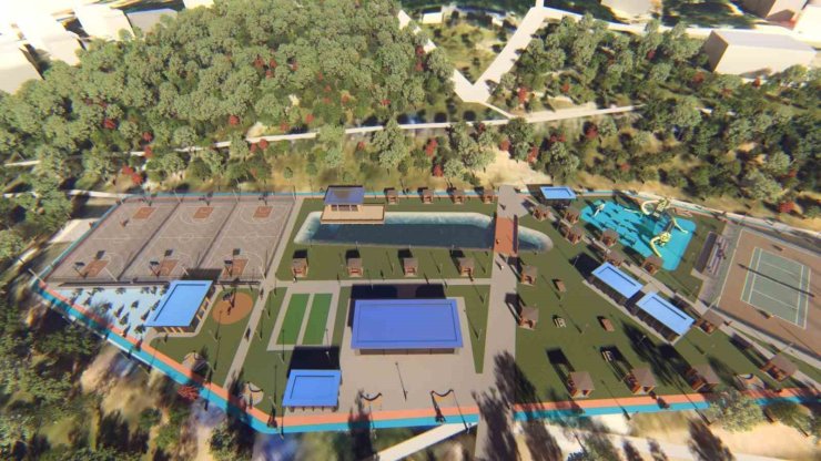 Kahramanmaraş’ta 15 Temmuz Spor Vadisi yapılıyor