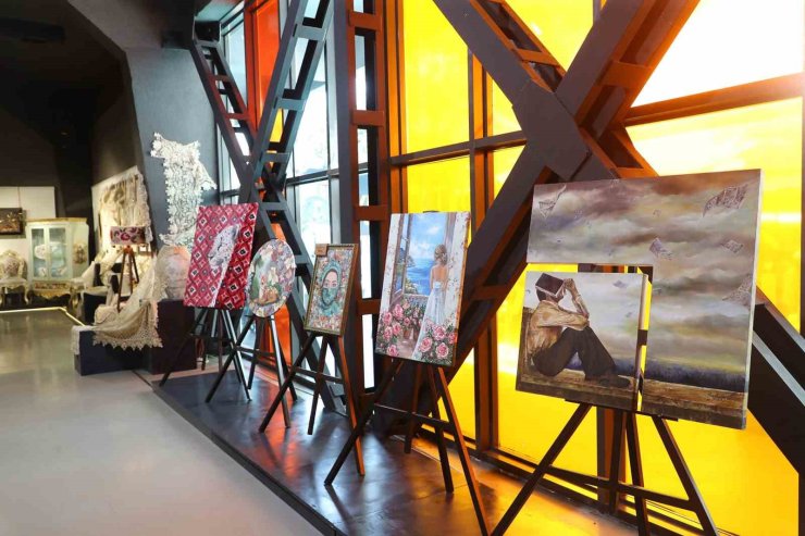 OSM’de el emeği eserler görücüye çıktı