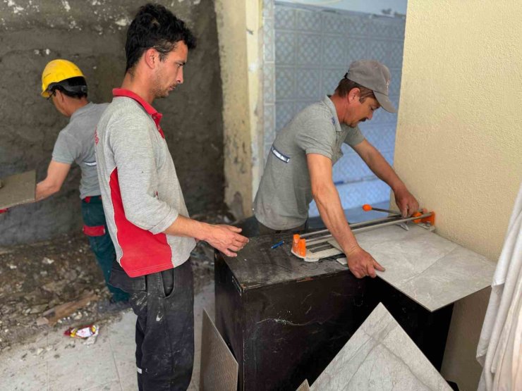 Yerkesik Gasilhanesi Menteşe Belediyesi tarafından yenilendi