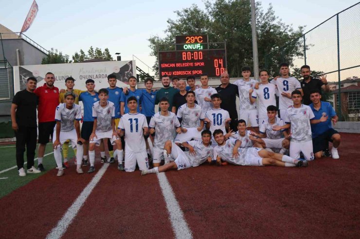 Karabük’te U17 Türkiye Futbol Şampiyonası sona erdi