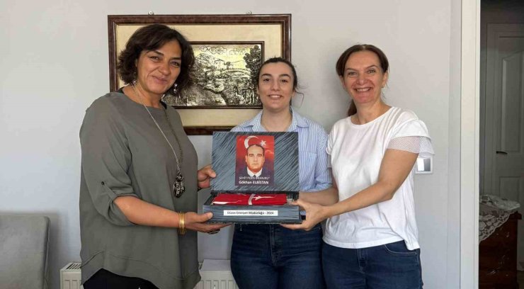 Şehidimizin emanetine anlamlı doğum günü sürprizi