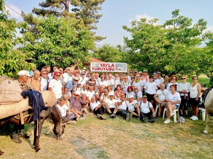Fethiye’de Yayla Yürüyüşü tamamlandı