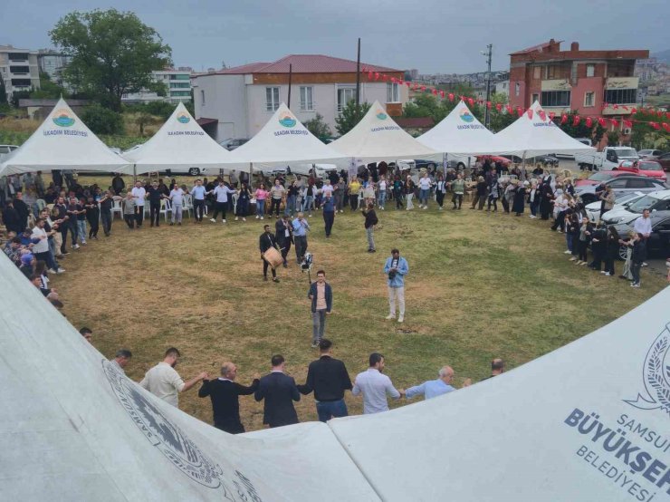 Samsun Balkan Türkleri "21. Etli Kazan Pilavı" etkinliğinde buluştu