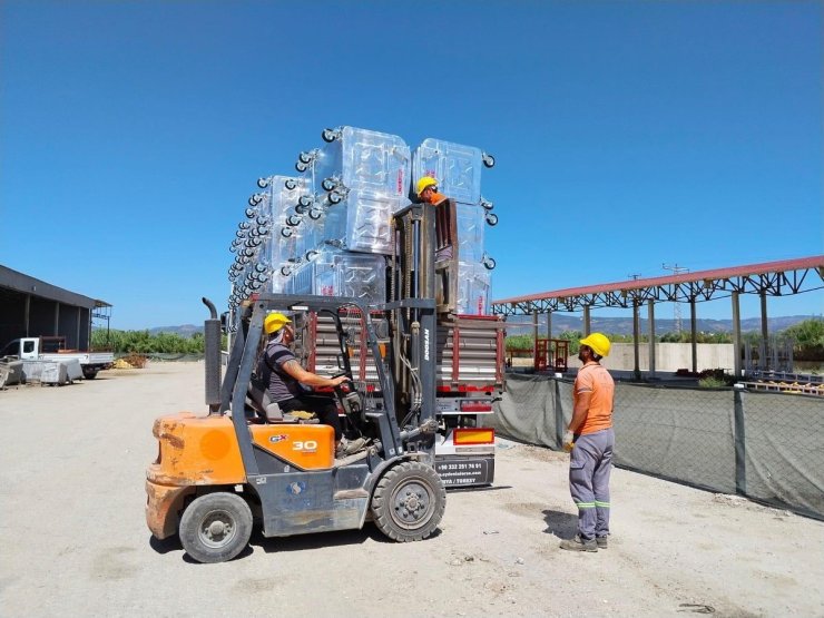 Germencik’e 100 yeni çöp konteyneri