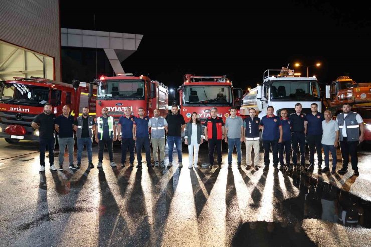 Manisa’daki orman yangınına Sakarya’dan destek