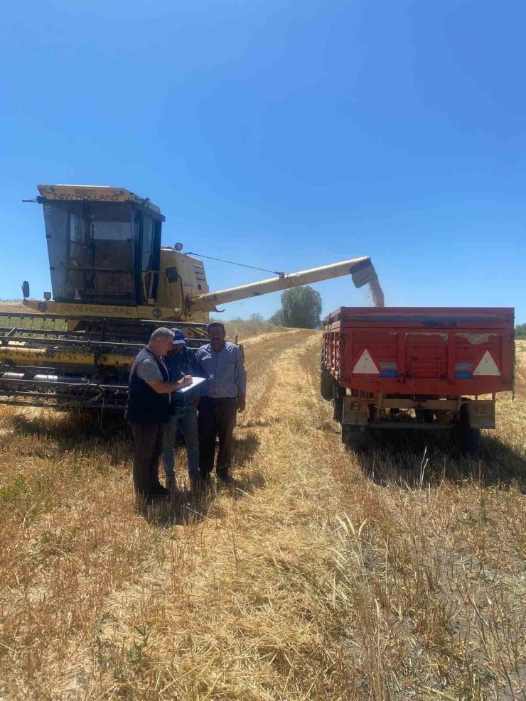 Beyşehir’de hasat ve biçerdöver denetimleri