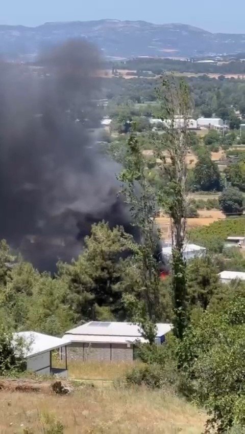 Bursa’da korkutan yangın