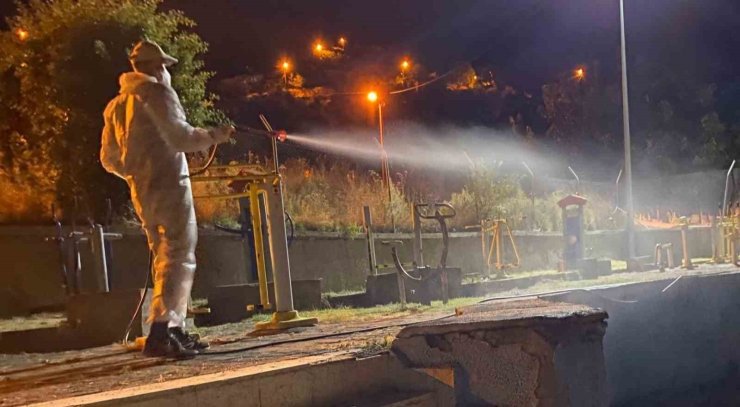 Tunceli’de kene ve zararlı parazitlere karşı etkin mücadele sürüyor