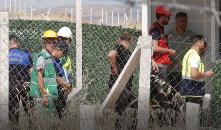 Polatlı’da hobi bahçelerinin yıkımı bahçe sahiplerince engellendi