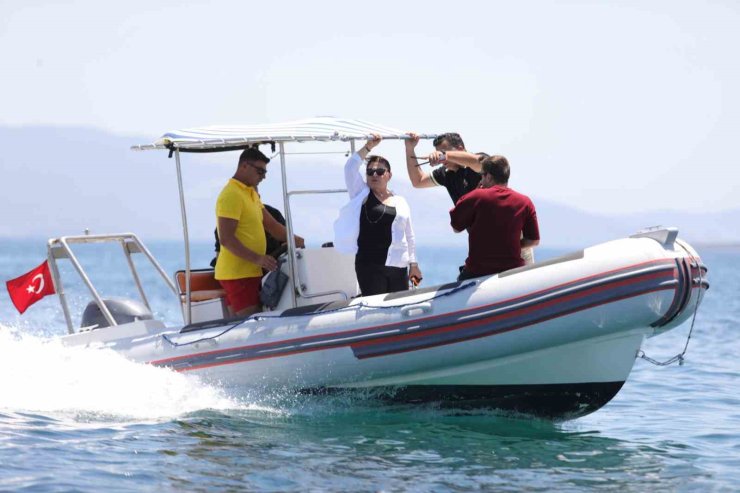 Didim’de gerçeğini aratmayan cankurtaran tatbikatı gerçekleştirildi