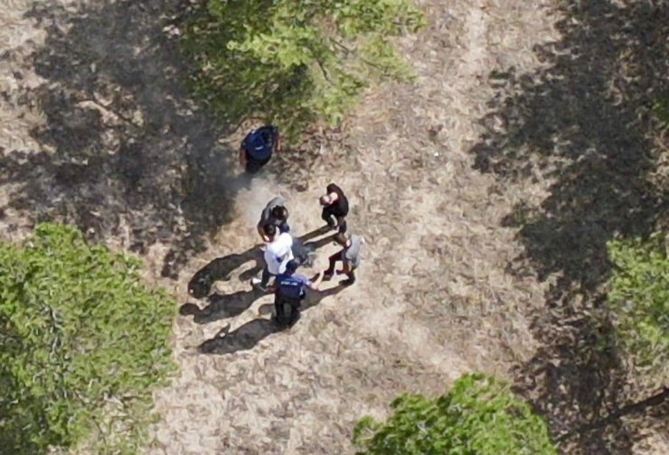 Kırşehir’de ormanlık alanlarda dron destekli denetim