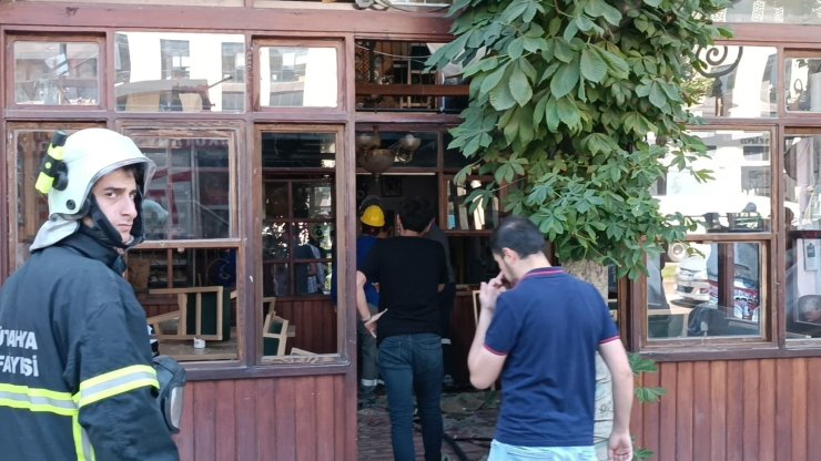 Kütahya’da kafede tüp patlaması: 1 yaralı