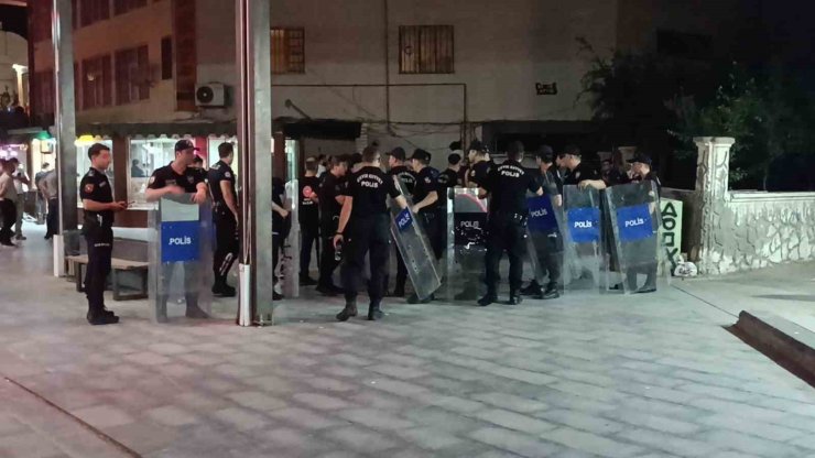 Batman’da aparmanın giriş katına sığınan firari şahıs ikna sonucu teslim oldu