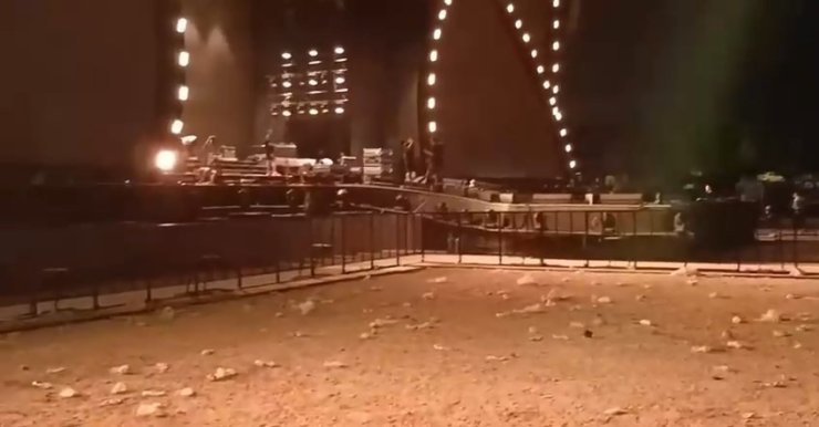 Bursa’da Kültür Yolu Festivali’nde arbede