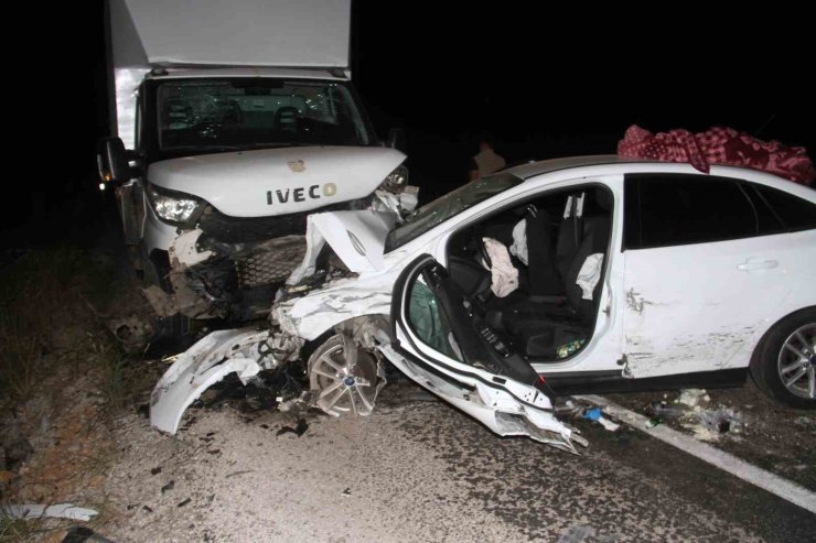 Konya’da 3 aracın karıştığı kazada 7 kişi yaralandı