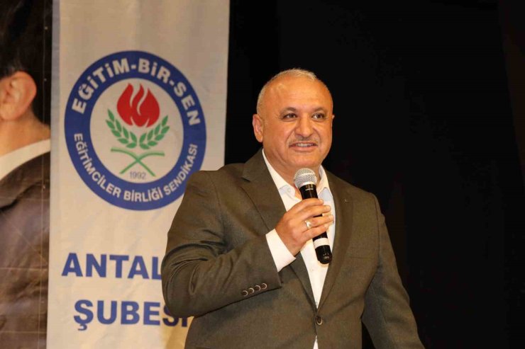 Memur Sen Antalya İl Temsilcisi Miran: "Refah payı istiyoruz"