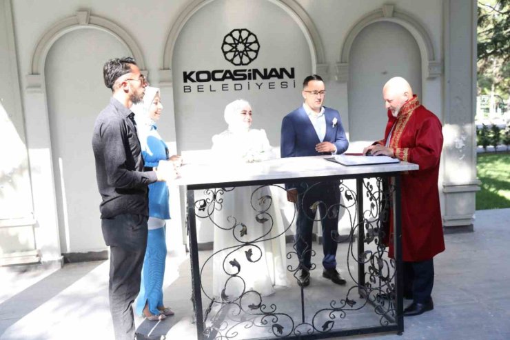 Kocasinan’da ‘07.07.2025’ tarihinde 25 nikah kıyıldı