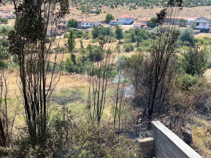 Kuru otları temizlemek isterken yangın çıkarttı, 2 bin 953 lira para cezası verildi