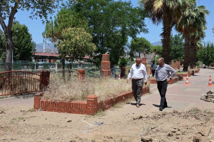 Aydın Büyükşehir’den Nazilli Yeşil Mahalle’de altyapı çalışması