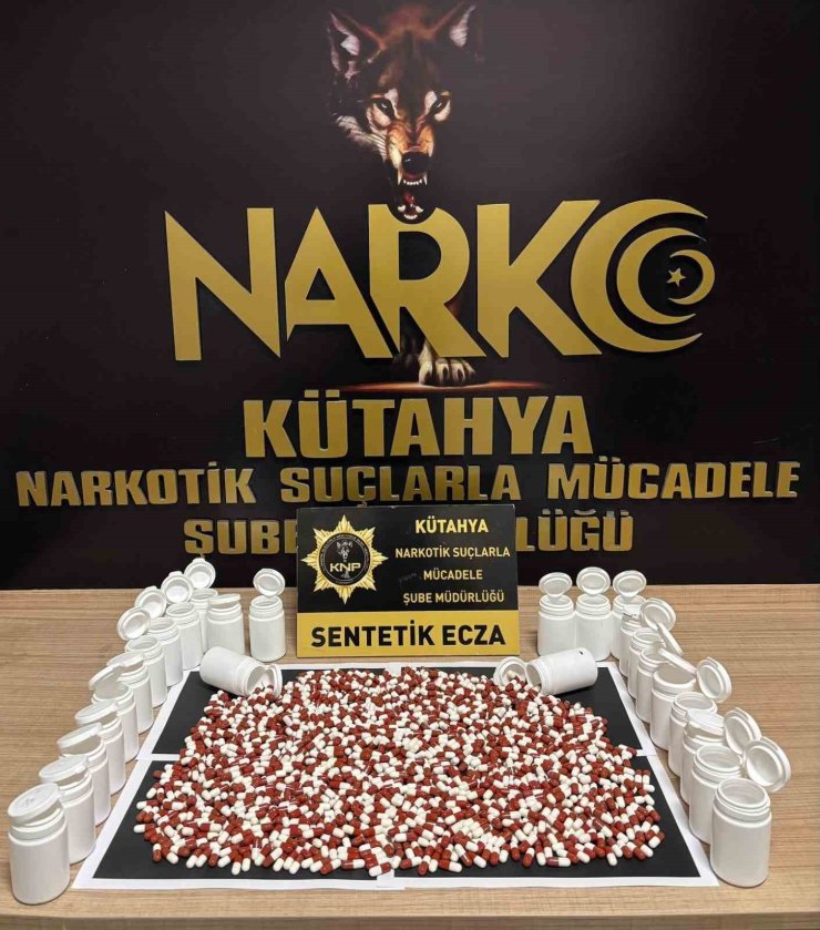 Kütahya’da Narkotim ekiplerinden uyuşturucu operasyonu, 4 şüpheli tutuklandı