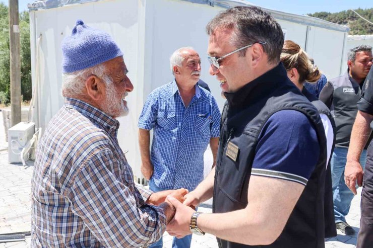 Kaşıkçı ve Köprücek köylerinde çalışmalar kesintisiz sürdürüyor