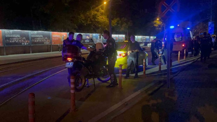 Eskişehir’de ile Motorize Yunus Timi’nin karıştığı kazada 2 polis yaralandı