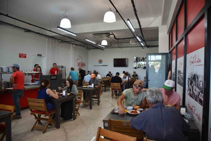 Başkan Türkel: "Kent Lokantamız yoğun ilgi görüyor