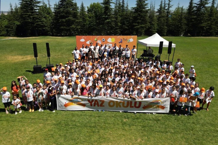 TEI Yaz Okulu’nda minikler hem öğrendi hem eğlendi