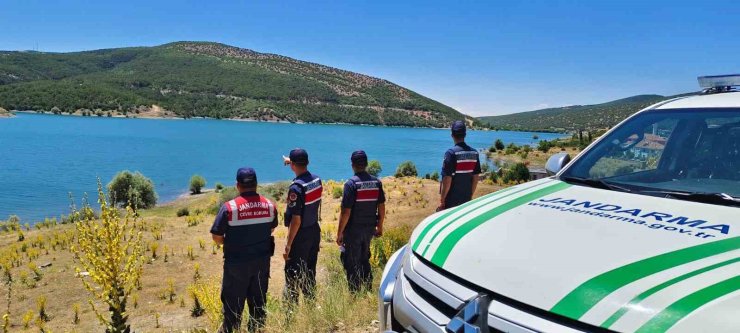 Jandarma ekipleri Çayıralan’da baraj denetimi yaptı