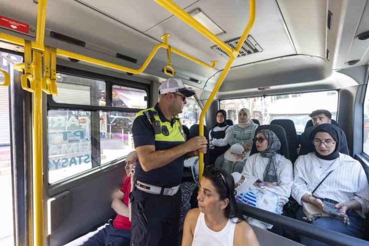 Mersin’de toplu taşıma araçlarında klima denetimi