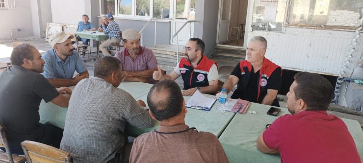 Nazilli’de çiftçilere hayvan hastalıkları ve süt hijyeni eğitimi