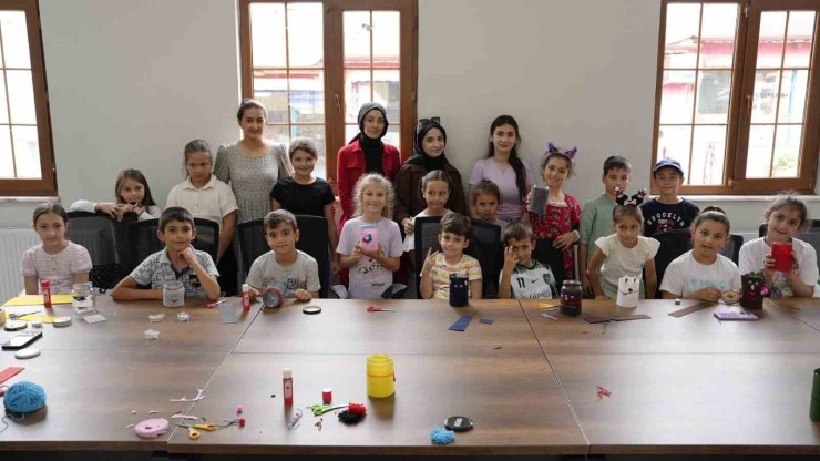 Gençhanelerde eğlenceli yaz tatili