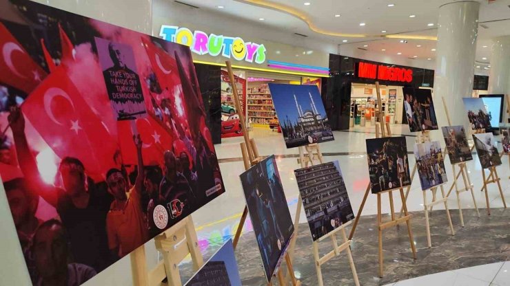 Mardian Mall’da 15 Temmuz’a özel anlamlı sergi