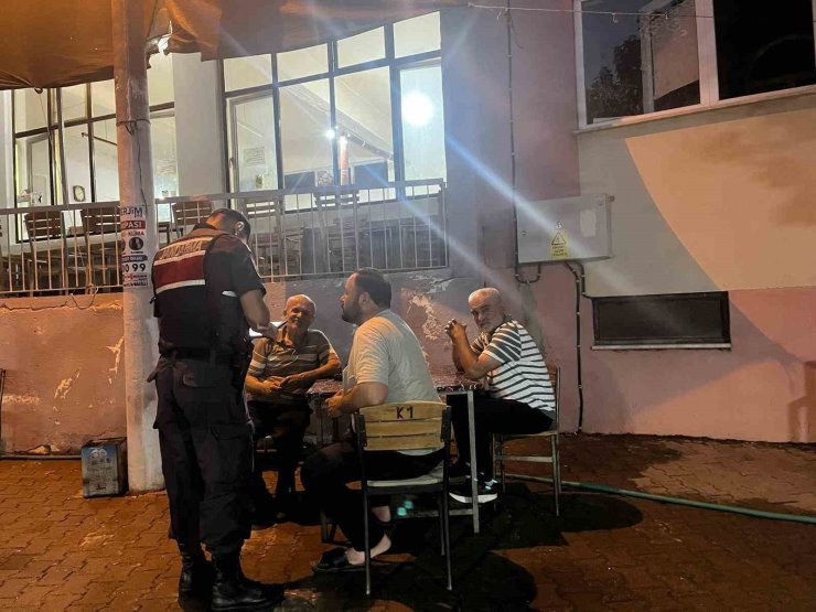 Jandarmadan sıcak nokta uygulaması