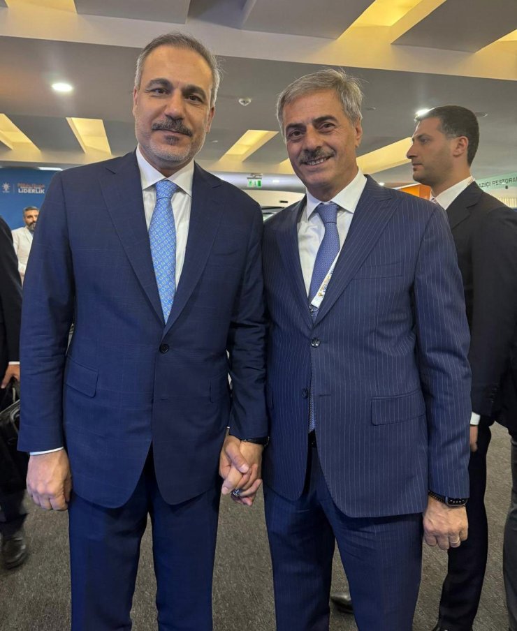 Başkan Alemdar, Bakan Fidan ve Kurum’la görüştü