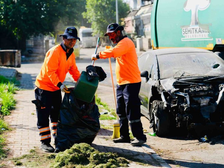 Şehitkamil’den Küsget’te temizlik seferberliği