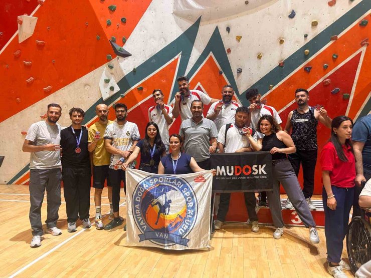 Türkiye’nin ilk para tırmanış şampiyonası Muş’ta düzenlendi