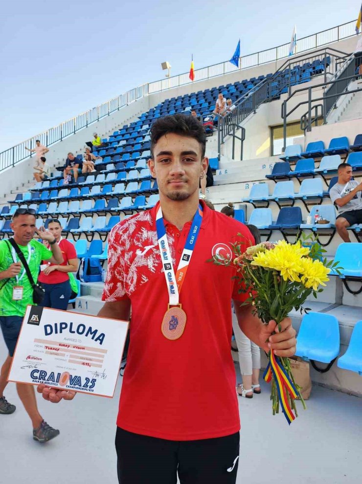 Aydınlı milli sporcu Balkan Şampiyonu oldu