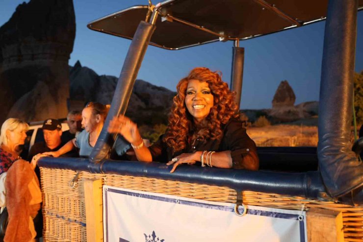 ABD’li ünlü sanatçı Kapadokya’yı kuş bakışı izledi